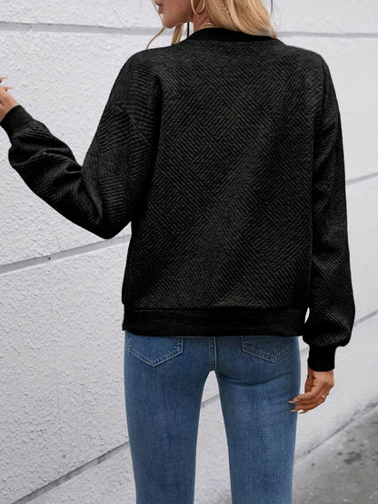 Geometrische Damenjacke - LässigLeben