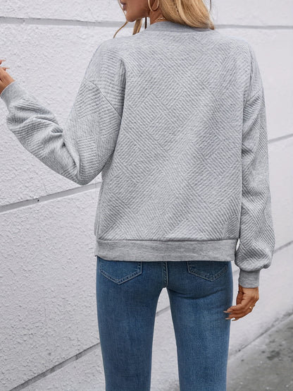 Geometrische Damenjacke - LässigLeben