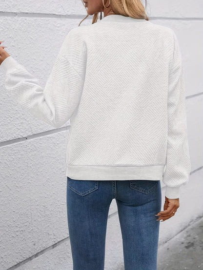 Geometrische Damenjacke - LässigLeben